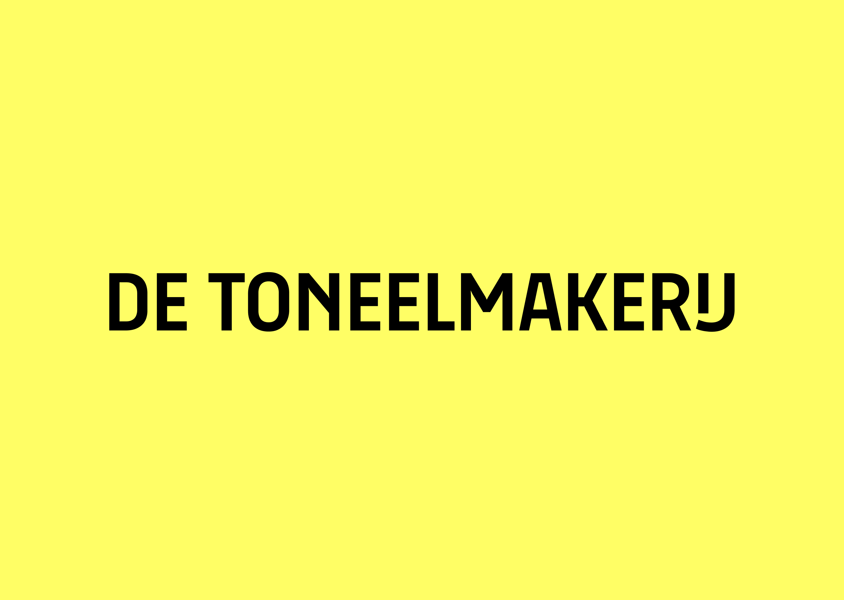 Logo De Toneelmakerij