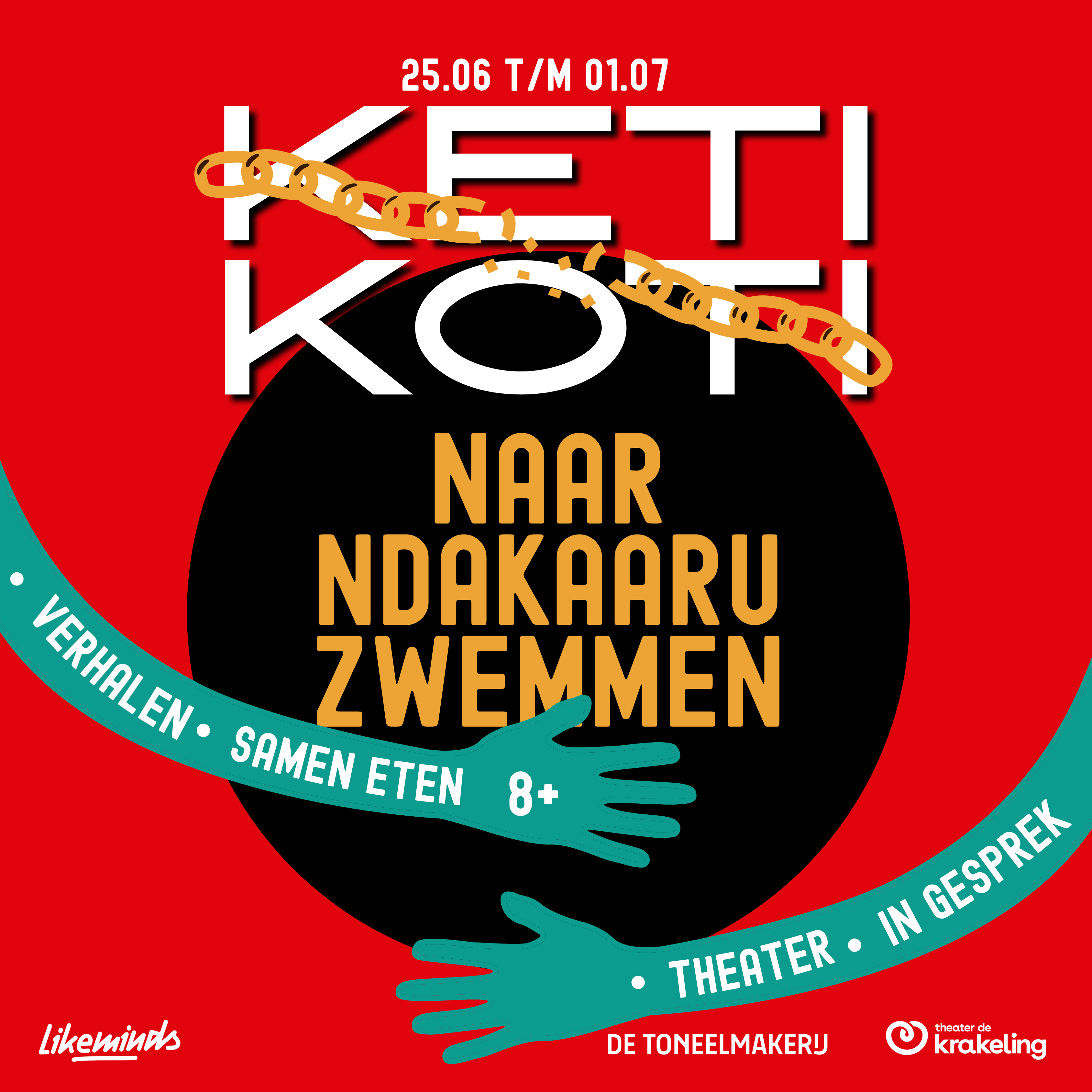 Keti Koti: naar Ndakaaru zwemmen